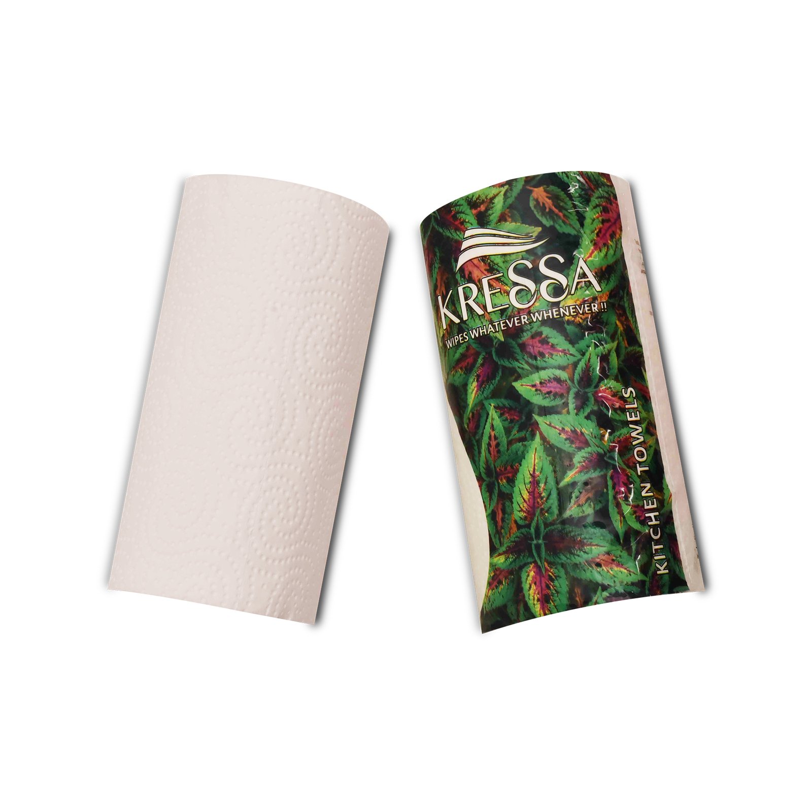 Kressa Kitchen Tissue Roll 2 Ply 60 Pulls Single Pack - Image 3