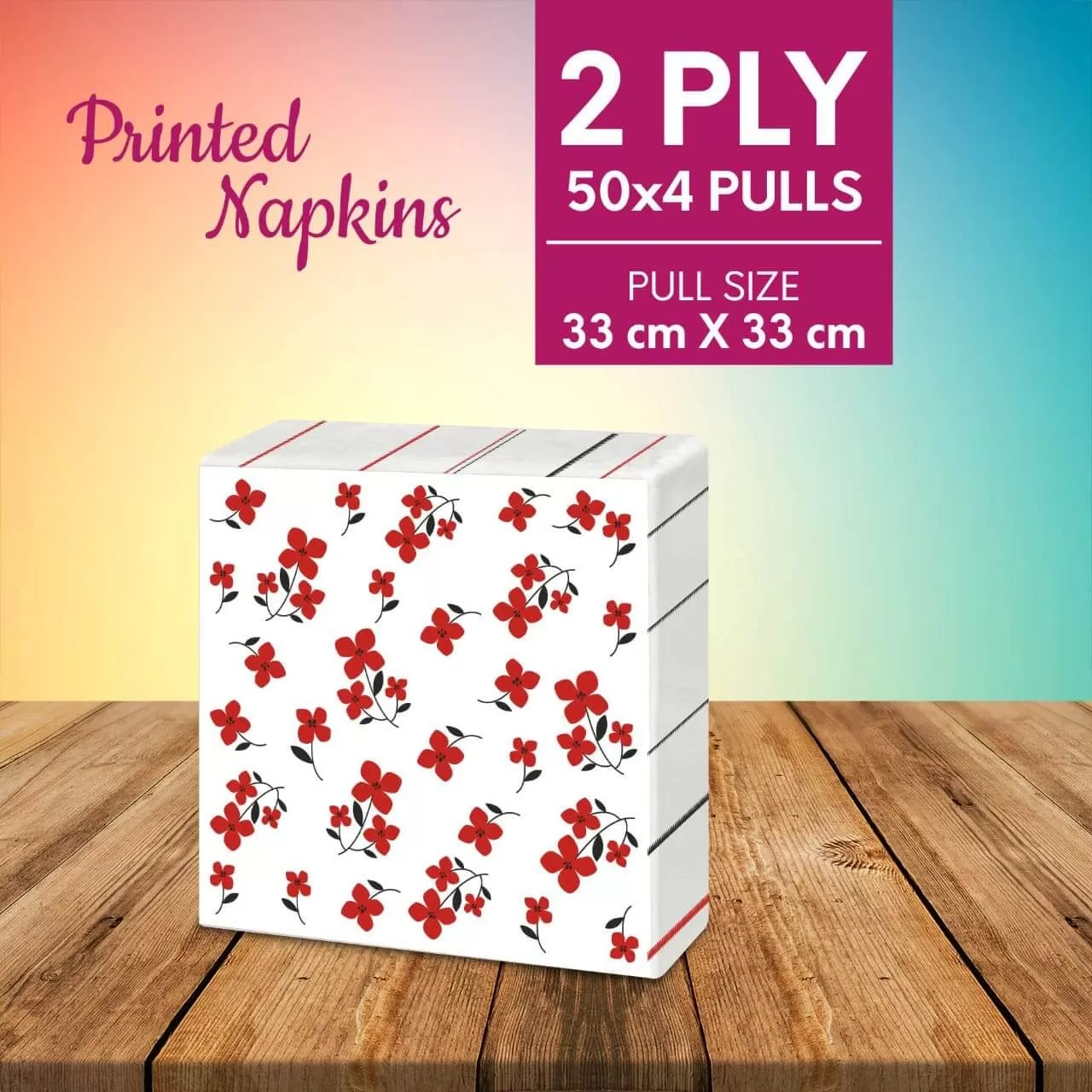 Kressa printed napkin