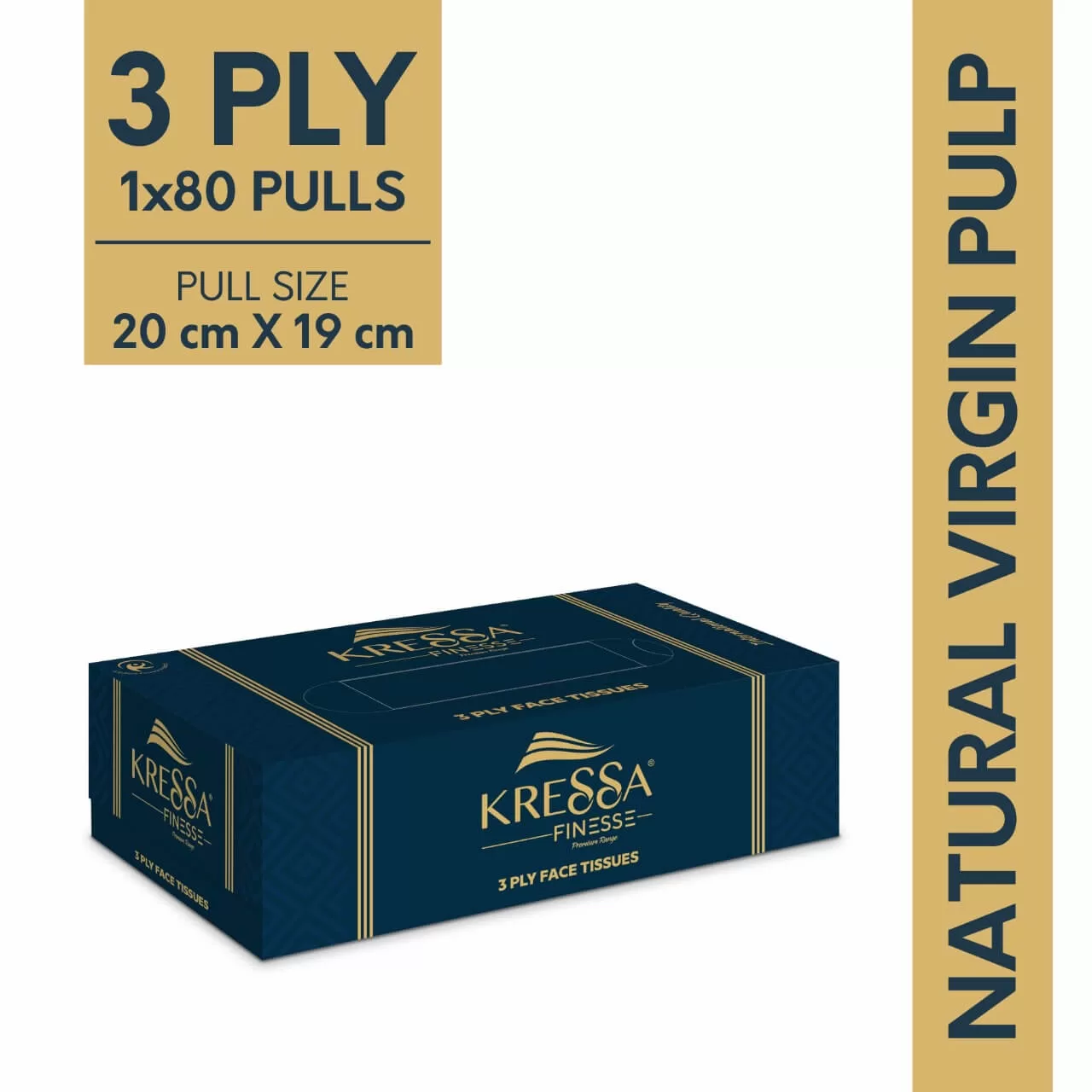 Kressa Christmas Combo with Kitchen Tissue, Face Tissue, Printed Paper Napkins - Image 5