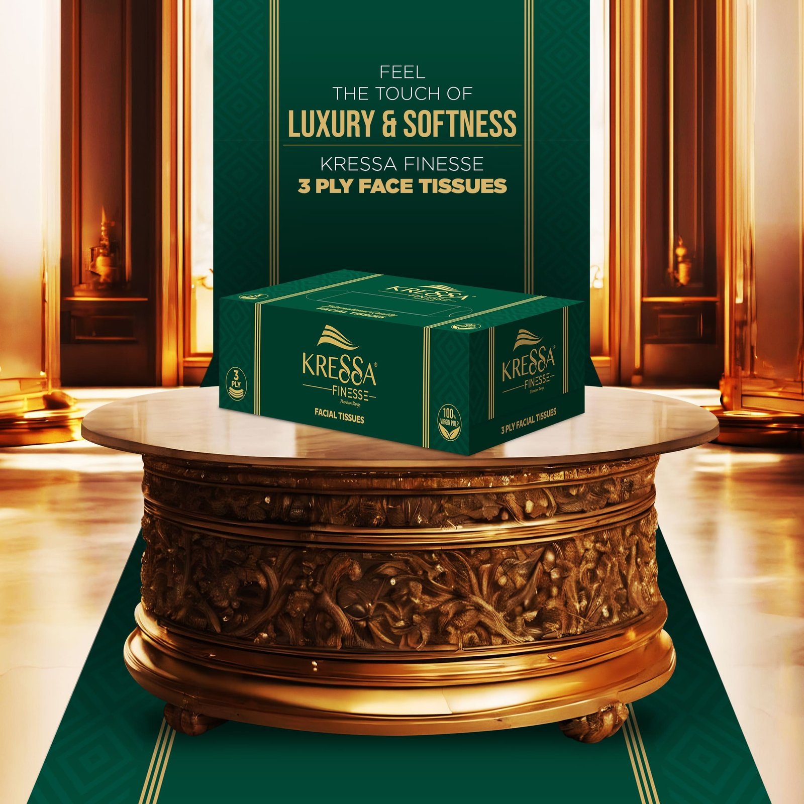face tissue soft